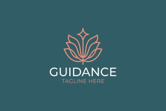 Abstract Floral Guidance Logo Direction: Where Symbolic Design Meets Strategic Identity