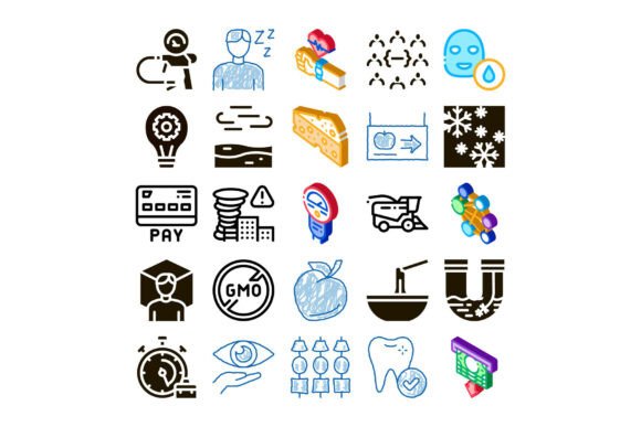 Collection of Various Modern Daily Life