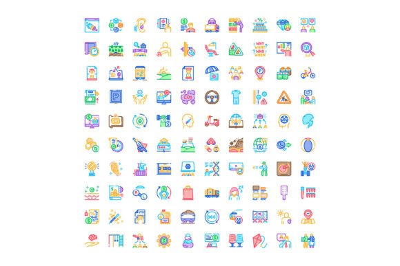 Diverse Business and Service Icons Colle