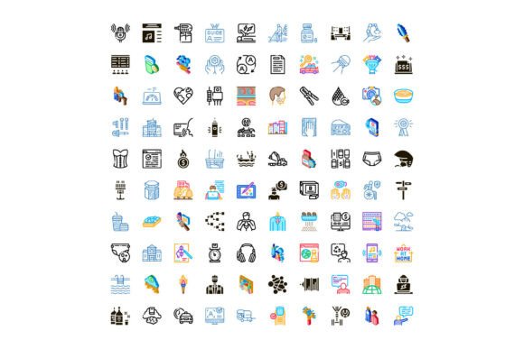Diverse Collection of Business Technolog