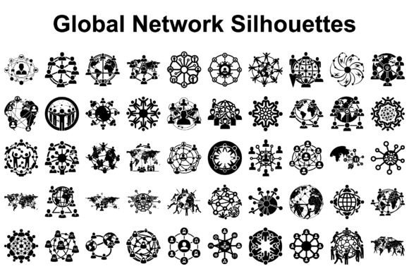 Global Network Silhouettes