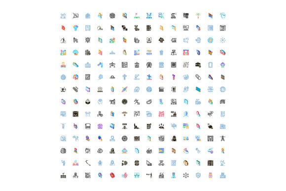 Modern Diverse Universal Icon Collection